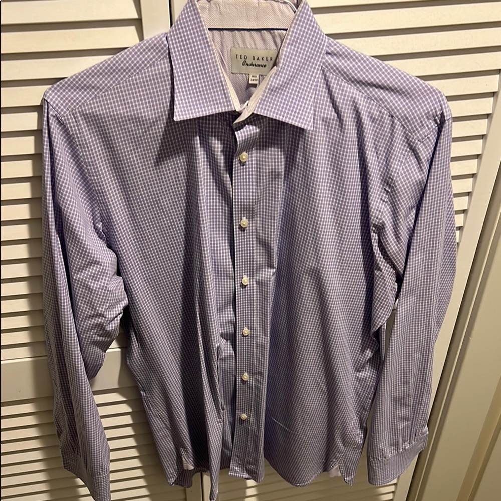 Ted Baker Purple Dress Shirt